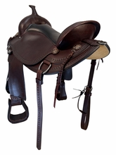 18 Inch Used Circle Y Coppermine Trail Saddle Wide Flex2 Tree 1565