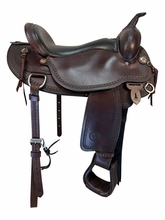 18 Inch Used Circle Y Coppermine Trail Saddle Wide Flex2 Tree 1565