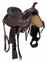 18 Inch Used Circle Y Coppermine Trail Saddle Wide Flex2 Tree 1565