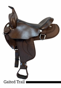 SOLD 2026/03/28   17" Big Horn Synthetic Gaited Saddle 310 CLEARANCE