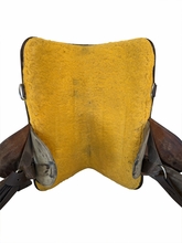 HOLD 2026/05/10j  15 Inch Used Bob Marshall Treeless Barrel Saddle Medium Fit