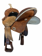 SOLD 2026/04/30  16 Inch Used Circle Y Barrel Saddle Medium Tree 2021