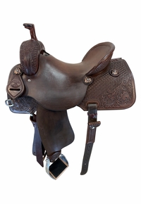 SOLD 2026/05/01j  15.5Inch Used Paul Taylor Ranch Cutting Saddle Wide Tree