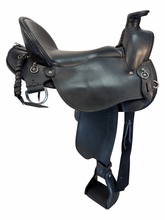 18 Inch Used Crates Trail Saddle Wide Tree