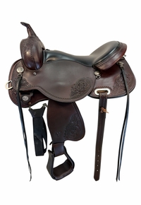 SOLD 2026/05/29 17 Inch Used Circle Y Lady Trail Saddle Wide Flex Tree (Has Short Fenders) y5701