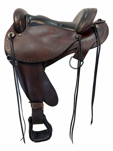 SOLD 2026/06/05e  16 Inch Used Circle Y Endurance Gated Saddle Medium Flex Tree 1585