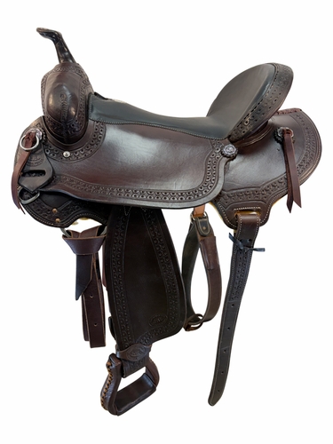 SOLD 2026/07/01ct 17 Inch Used HR Trail Saddle Extra Wide Tree 820H