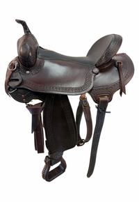 SOLD 2026/07/01ct 17 Inch Used HR Trail Saddle Extra Wide Tree 820H