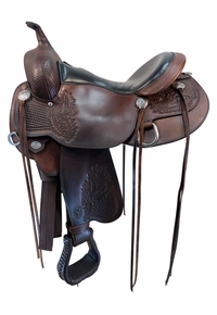 SOLD 2026/07/02   16 Inch Used Circle Y Trail Saddle Wide Tree 2602