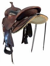 SOLD 2026/07/02 16 Inch Used Circle Y Trail Saddle Wide Tree 2602