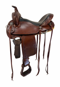 SOLD 2026/07/18   15 Inch Used Scott Thomas Trail Saddle Wide Tree