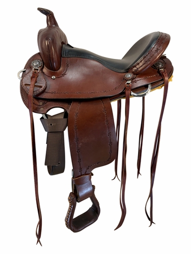 SOLD 2026/07/18   15 Inch Used Scott Thomas Trail Saddle Wide Tree