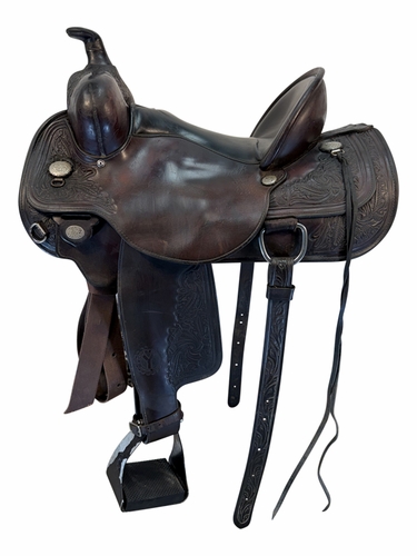 15 Inch Used Circle Y Trail Saddle Medium Flex2 Tree 2375