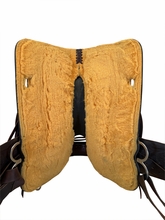 SOLD 2026/08/05e  16 Inch Used Circle Y High Horse Mineral Wells Trail Saddle X Wide Tree 6812