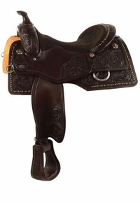 SOLD 2026/08/10j  15.5" Circle Y Ohio Reiner Reining Saddle 2672 SAVE $700 CLEARANCE