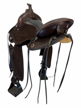 SOLD 2026/08/10j  15 Inch Used Circle Y Hadley Hybrid Trail Saddle Wide Flex2 Tree 1693
