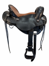 SOLD 2026/08/10j 15 Inch Used Freedom Saddlery Endurance Saddle Wide Gaited Tree