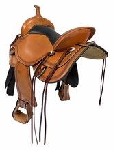 SOLD 2026/08/14j  16 Inch Used Circle Y Pioneer Trail Saddle Wide Flex2 Tree 1665