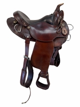 SOLD 2026/08/15  15 Inch Used Circle Y Trail Saddle Medium Tree 2130