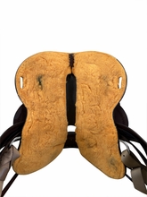 SOLD 2026/08/15   16 Inch Used Circle Y Green Valley Trail Saddle Wide Tree 2613
