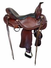 SOLD 2026/08/24j  16 Inch Used West 20 Trail Saddle Wide Tree 300