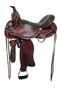 SOLD 2026/08/24j  16 Inch Used West 20 Trail Saddle Wide Tree 300