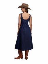 Stetson Womens Dark Blue Denim Dress 0202-3008