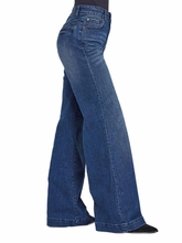 Stetson Womens 3 Pocket 751 Wide Leg Jean 0751-0202
