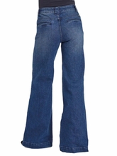 Stetson Womens 3 Pocket 751 Wide Leg Jean 0751-0202