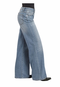 Stetson Womens 675 Mid-Rise Wide Leg Jean 675-1200