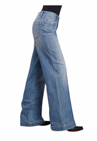 Stetson Women�s 675 Mid-Rise Wide Leg Jean 675-1201