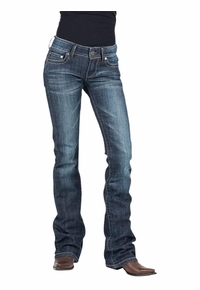 Stetson Womens 818 Bootcut Jean With "S" Back Pocket 0818-0723-BU