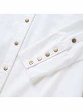 Stetson Women's Embroidered Denim Dress White 057-0565-3003