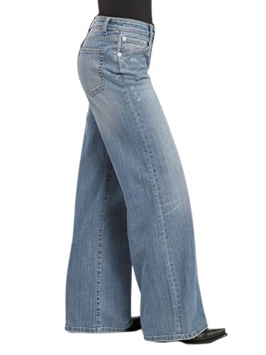 Stetson Womens 675 Mid-Rise Wide Leg Jean 675-1200
