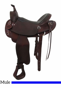 TEMPORARILY DISCONTINUED 16" 17" Big Horn Custom Choice Mule Fit Trail 883M