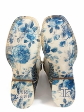 Tin Haul Womens Charmcut Floral Tooled Floral Sole Boot 0007-1572