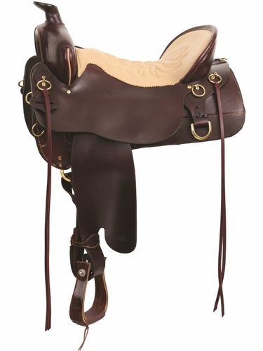 16.5" to 18.5" Tucker Heritage Big Bend Trail Saddle 393