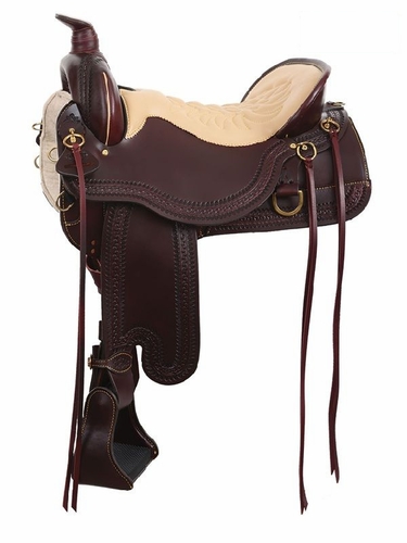 15.5" to 18.5" Tucker Heritage Cheyenne Trail Saddle 367