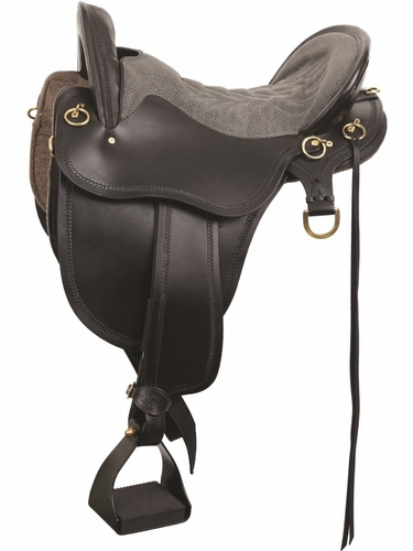 15.5" to 18.5" Tucker Heritage River Plantation Trail Saddle 346