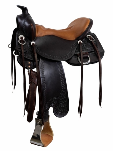 15.5" to 18.5" Tucker Legacy Oneida Trail Saddle 264