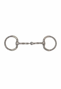 Toklat Engraved Western Dee with Square Slow Twist Snaffle 88-93105