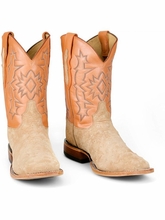 Mens Tony Lama Carlos 11" Full Quill Ostrich HE6267