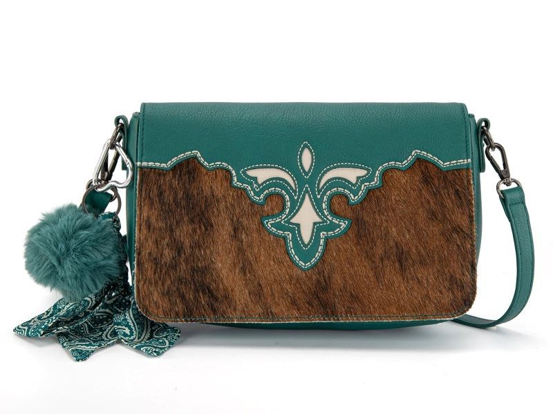 Trinity Ranch Genuine Cowhide Crossbody TR202-8320