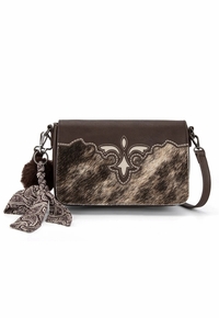 Trinity Ranch Genuine Cowhide Crossbody TR202-8320