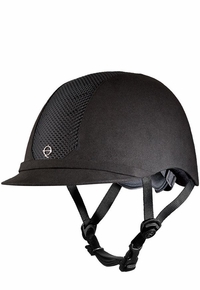 Troxel Black/Black ES Riding Helmet 04-351 CLEARANCE