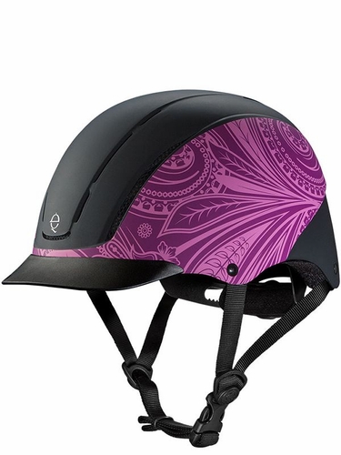 Troxel Spirit Purple Boho All-Purpose Riding Helmet 04-540 CLEARANCE