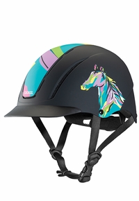 Troxel Spirit Pop Art Pony All-Purpose Riding Helmet 04-537
