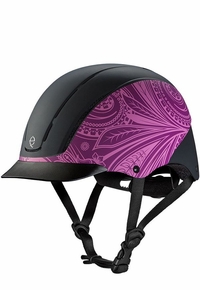 Troxel Spirit Purple Boho All-Purpose Riding Helmet 04-540 CLEARANCE