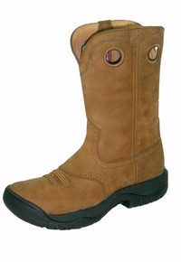 Twisted X Men's 11" All Around K Toe Boot Distressed Saddle mab0001