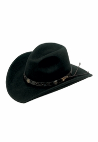 Twister Dakota Crushable Black Cowboy Hat 7211001